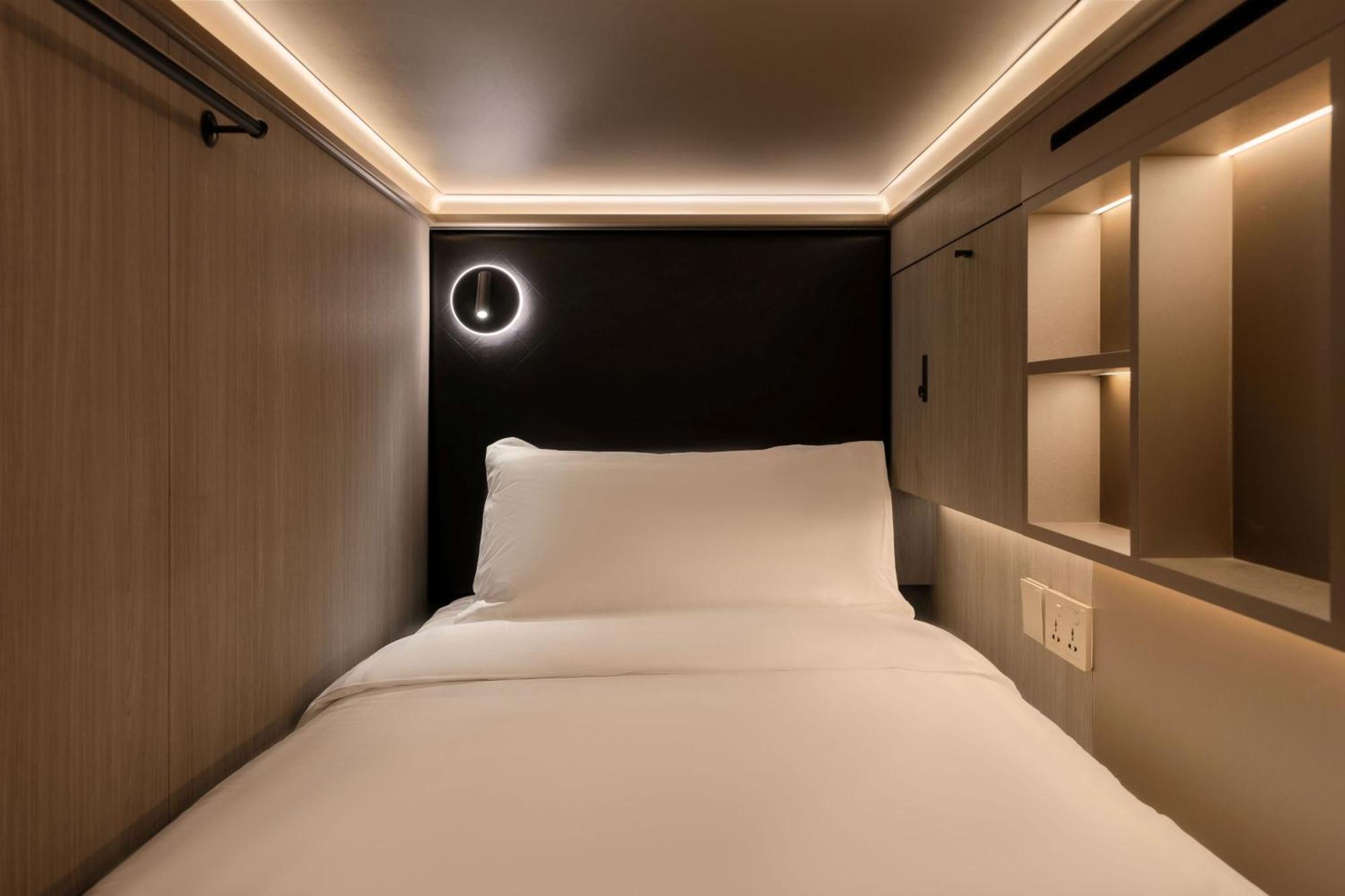 Cube Social Boutique Capsule Hotel At Boat Quay Singapur Pokoj fotografie