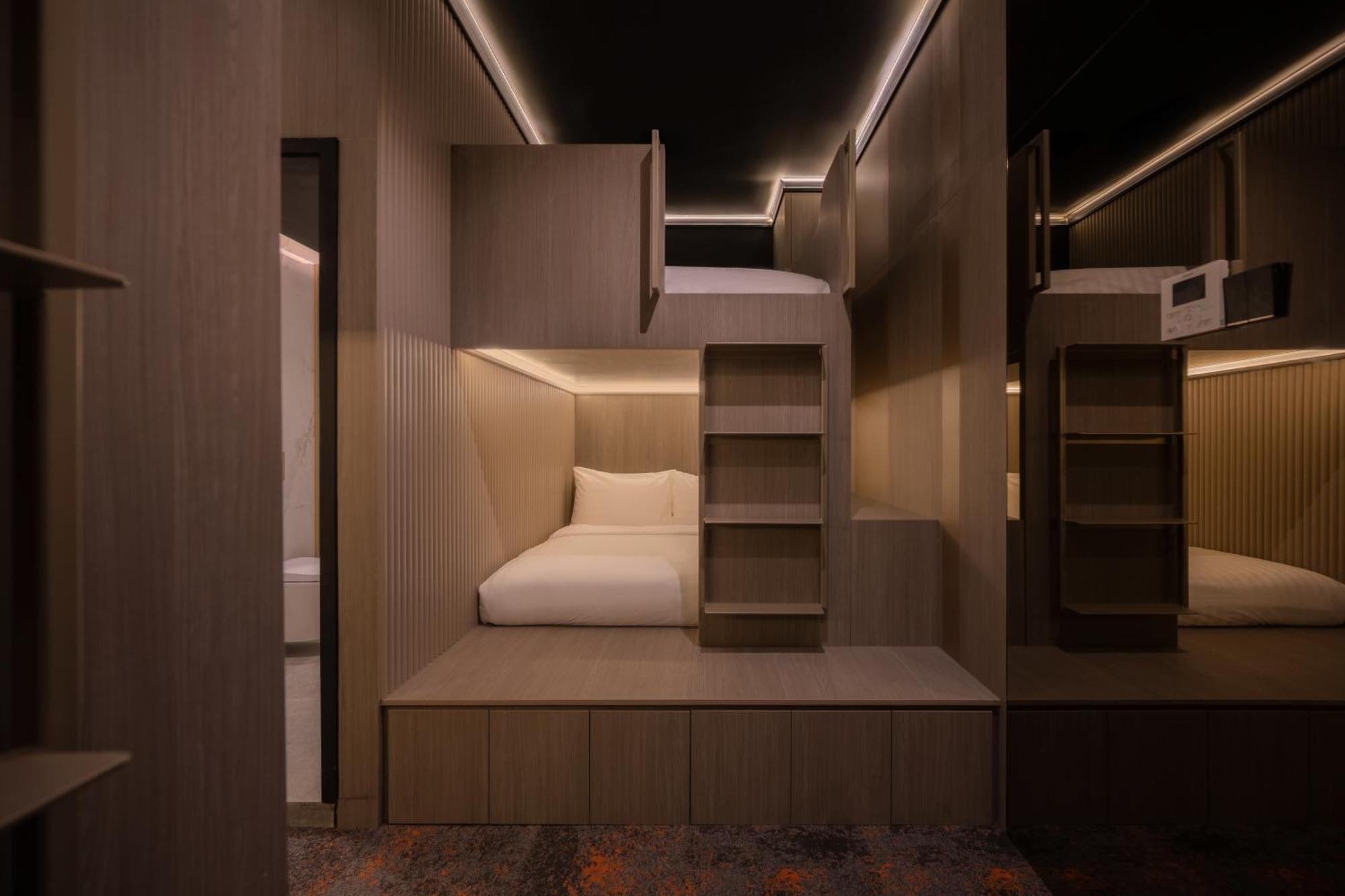 Cube Social Boutique Capsule Hotel At Boat Quay Singapur Exteriér fotografie