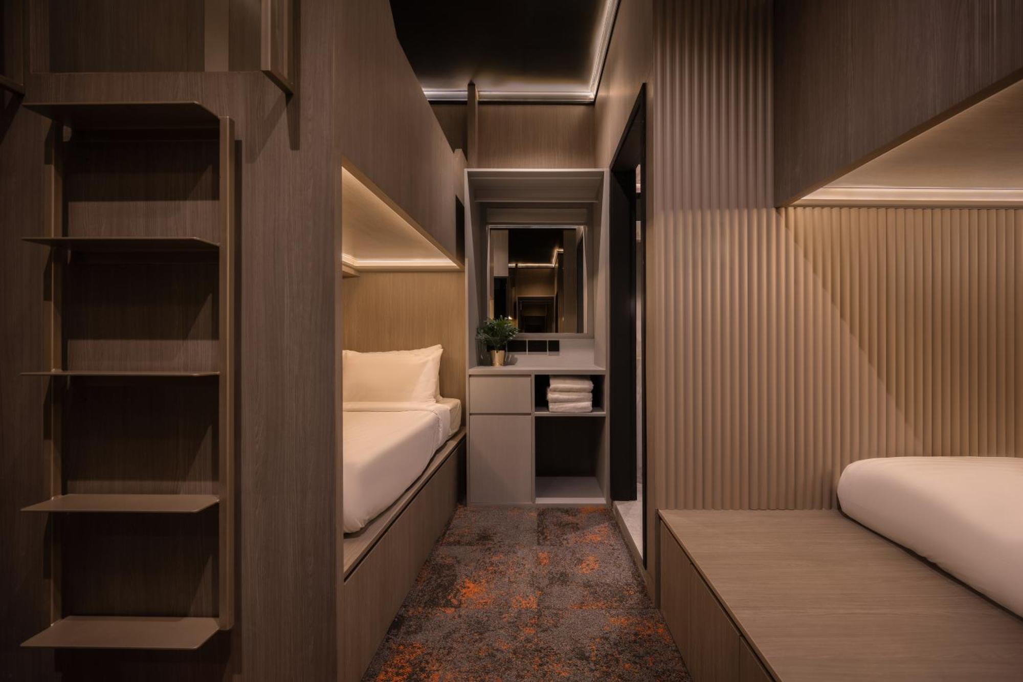 Cube Social Boutique Capsule Hotel At Boat Quay Singapur Exteriér fotografie