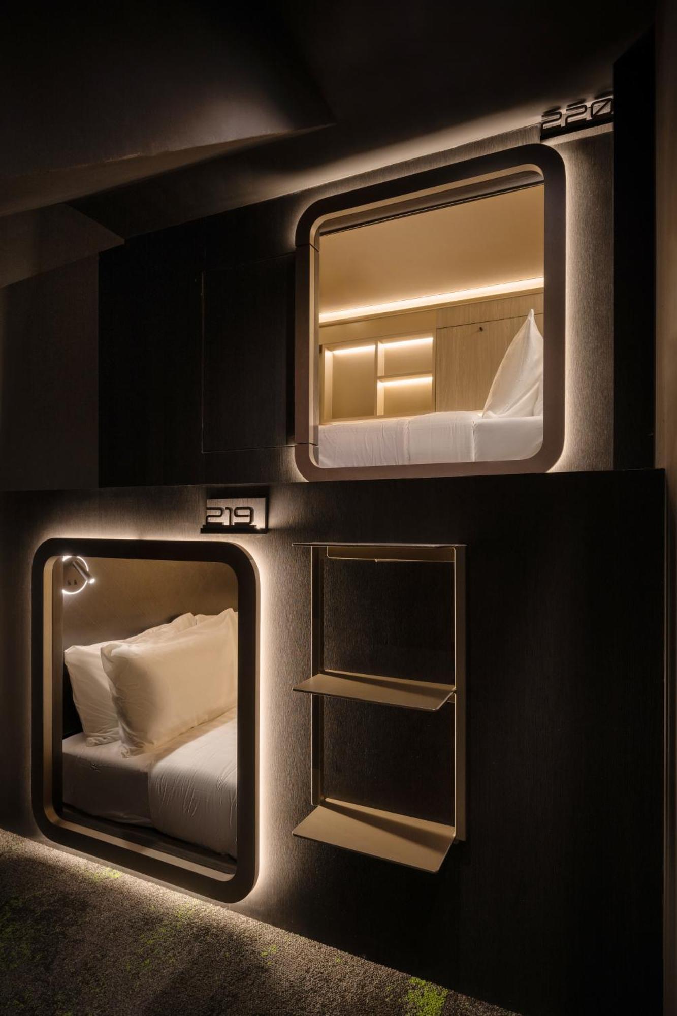 Cube Social Boutique Capsule Hotel At Boat Quay Singapur Exteriér fotografie
